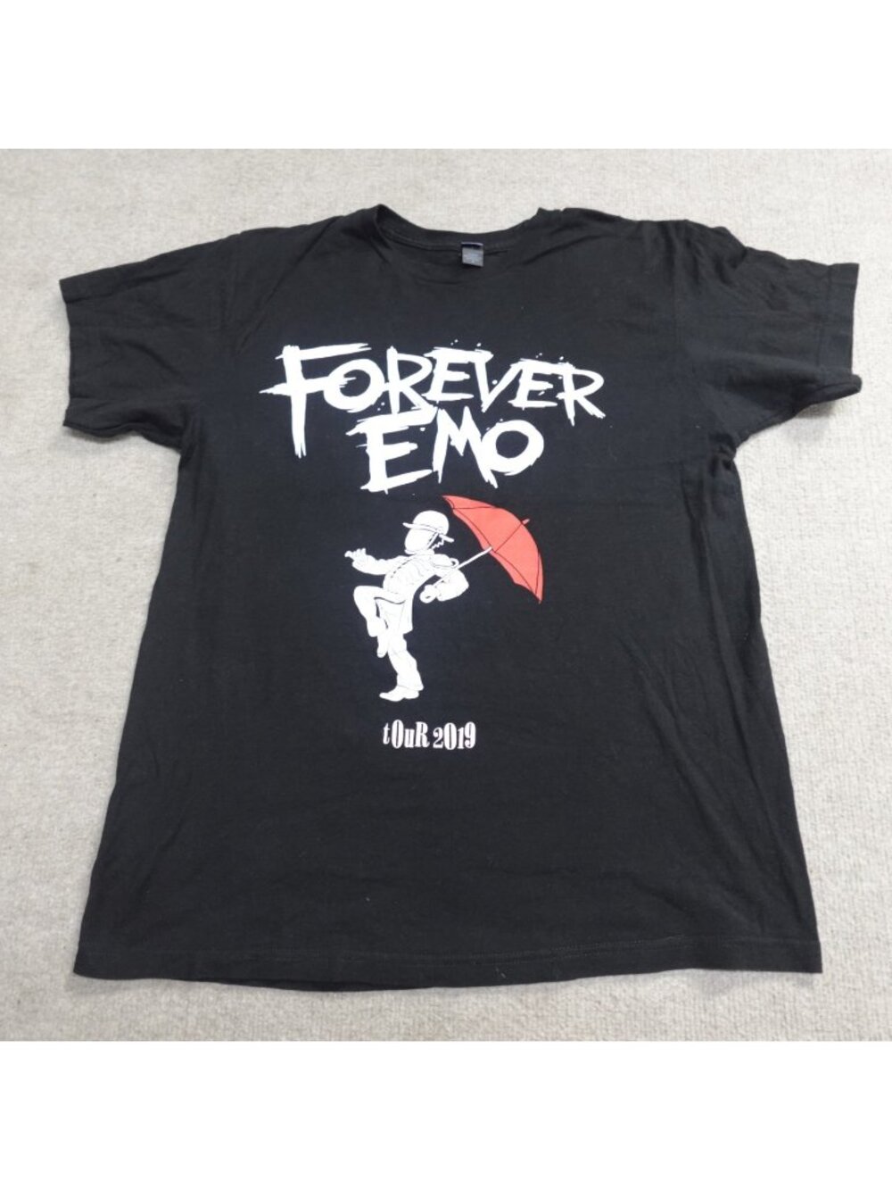Forever Emo Shirt Medium Black 2019 Tour MCR
